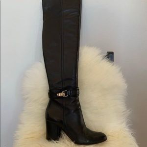 Sam Edelman black leather boots size 9